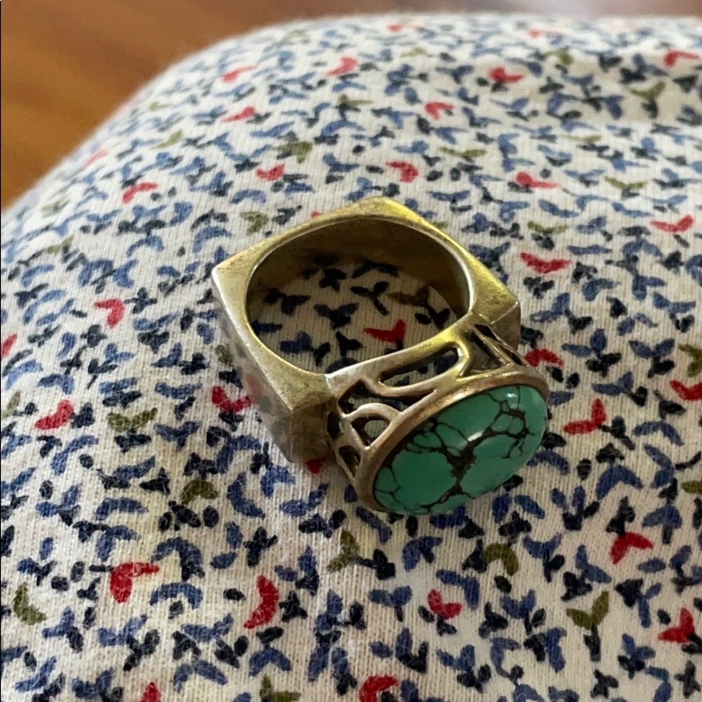 Silpada Square Turquoise Ring